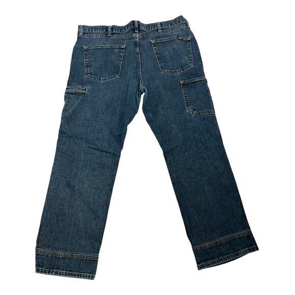 Timberland Pro Straight Mens Jeans 40x30 Distressed Grunge Utility Gorpcore - Picture 4 of 4